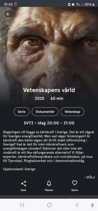 image/jpeg som visar vad vetenskapens värld handlar om: kärnkraft.
Som bakgrundsbild ser vi... en neandertalare 😁