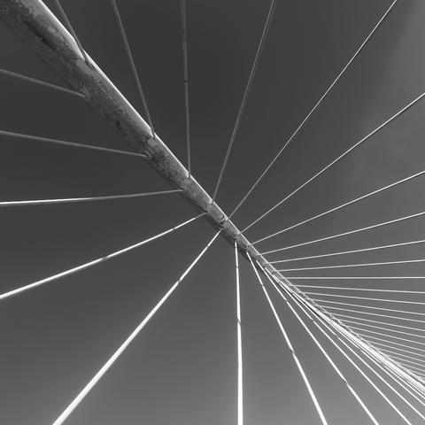 bridge by calatrava in bilbao