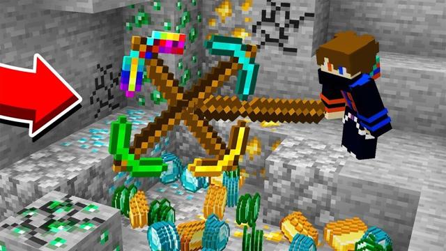 I Found All Rarest Ores in Minecraft with Metal Detector