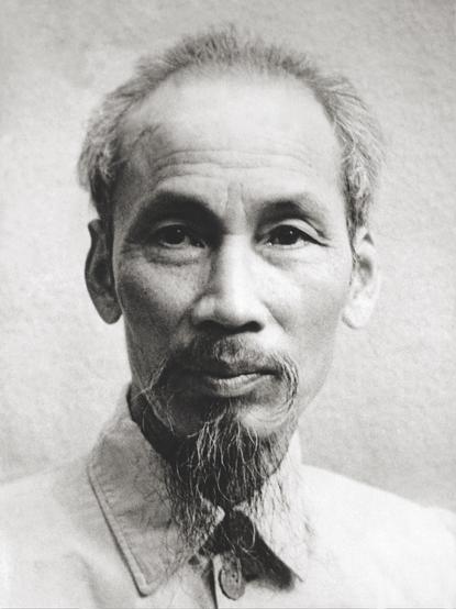 Ho Chi Minh's official portrait, 1946.