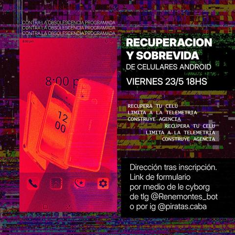 Ciclo de encuentro para Recuperación y Sobrevida de Celulares Android