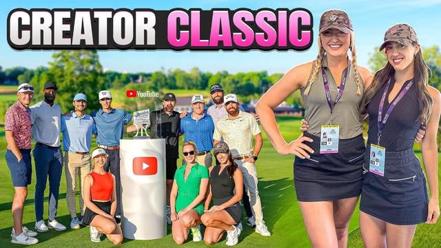 We Played in the Creator Classic Before the PGA Tour Event! | Golf Girl Games Recap