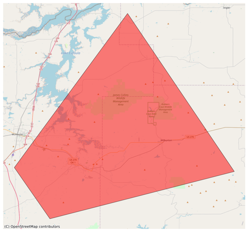 Tornado Warning - Love, #OK; #Marshall, #OK - NWS Tulsa OK