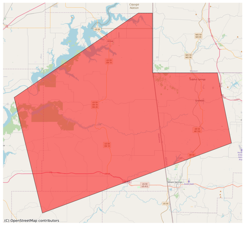 Severe Thunderstorm Warning -  - NWS Tulsa OK