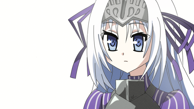 Digital illustration of the character Eucliwood Hellscythe from the anime "Kore Wa Zombie Desu Ka?"