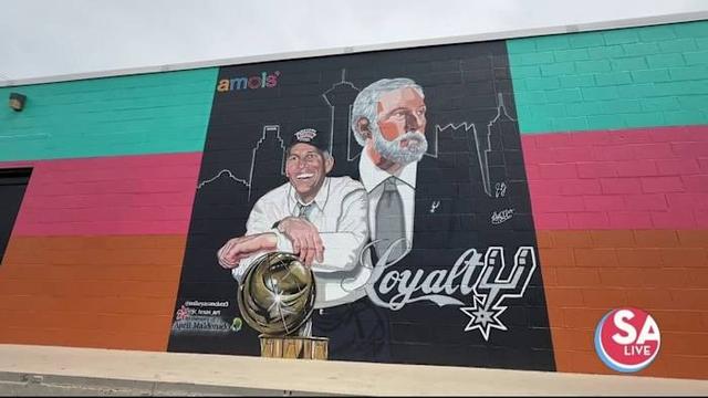 S.A. artists use art to deepen connections to Coach Popovich and the Spurs