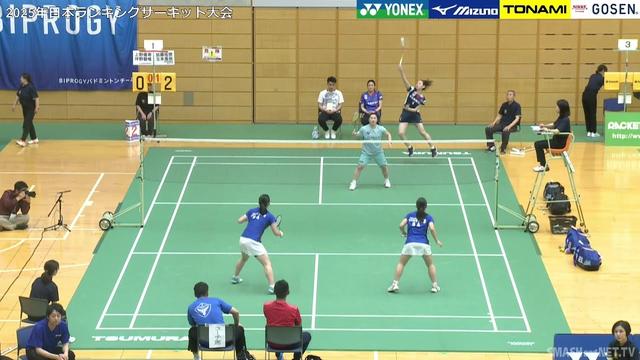 上野 優寿／伴野 碧唯（ふたば未来学園高校）vs 加藤 佑奈／玉木 亜弥（再春館製薬所／筑波大学）WD1回戦【ランキングサーキット 2025】