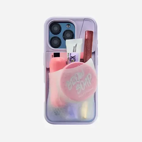 ミニコスメやAirPodsがすっぽり入っちゃう！驚異の収納力を持つポーチを備えたiPhoneケースが日本初上陸