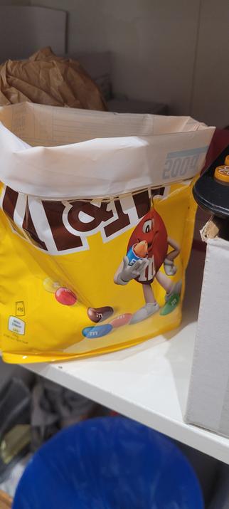Un gros paquet de m&m's