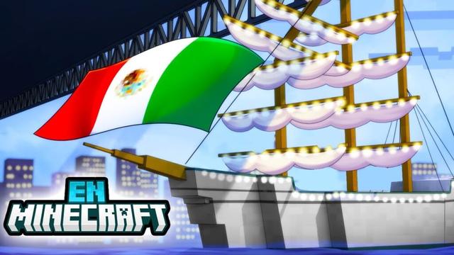 🌎 BUQUE de la MARINA se estrella Explicado EN MINECRAFT