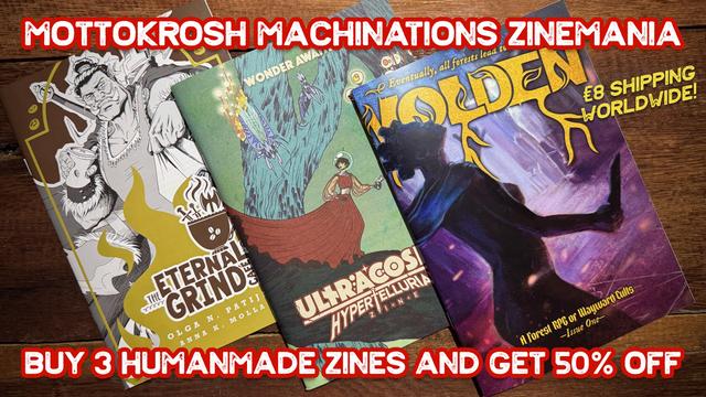 The covers of our three zines.