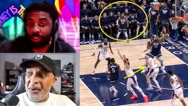 Kyrie & Phil Handy's Masterclass Breakdown of Anthony Edwards’ Footwork! | @SwishCultures