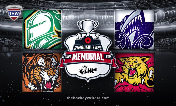 2025 Memorial Cup London Knights, Medicine Hat Tigers, Rimouski Oceanic, and Moncton Wildcats