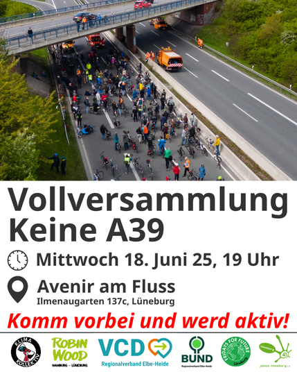 Sharepic: In der oberen Hälfte ist eine Fahrraddemo auf der Autobahn zu sehen. In der unteren Hälfte sind alle Eckdaten und ganz unten die Logos der 6 Gruppen zu sehen.