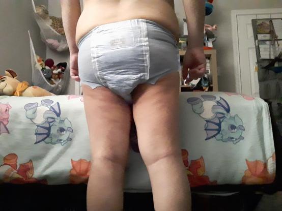 Friar's rear in Goodnites