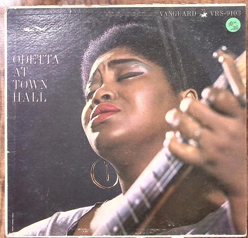 Odetta at Town Hall LP cover
