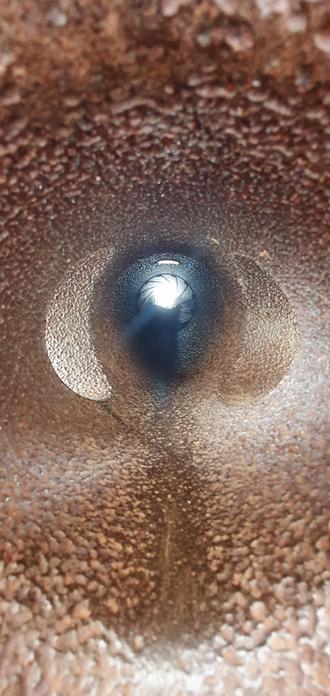 view through the cannon