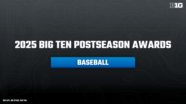 Big Ten Conference Announces Baseball Postseason Awards