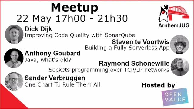 Meetup at OpenValue for ArnhemJUG on May 22, 2025