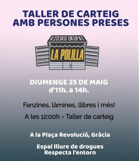 TALLER DE CARTEIG A LA POLILLA