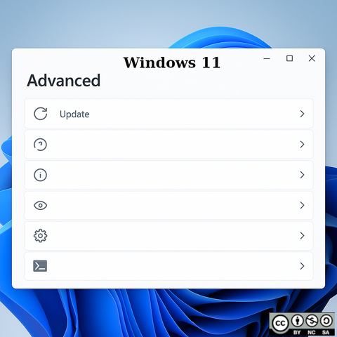 🇫🇷 
Le système d’exploitation de Microsoft va inaugurer un nouveau menu dédié aux paramètres avancés.

Vous pourrez avoir un meilleur contrôle sur vos données... 😃

Ah ben non au fait, c'est destiné aux développeurs 😜

#LogicielsPropriétaires #Microsoft #Windows11 

Sinon, il y a #Linux

#OpenSource #NoGAFAM #Privacy #RegainPrivacy #NoSpy 

🇬🇧 
Microsoft's operating system will launch a new menu dedicated to advanced settings.

You can have better control over your data... 😃

Oh no, by the way, it's for developers 😜

#PropertySoftware #Microsoft #Windows11

Otherwise, there is #Linux

#OpenSource #NoGAFAM #Privacy #RegainPrivacy #NoSpy