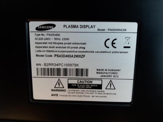 Étiquette de la télévision avec détail DJ modèle