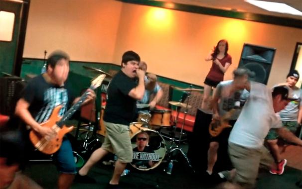 Metal show at Denny’s
