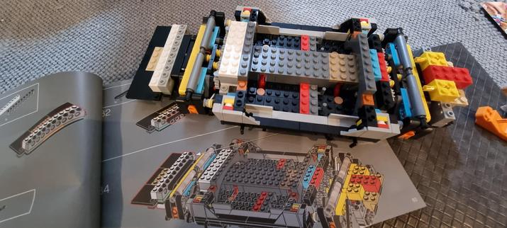 My progress after 2 hours. Just finished bag 3.