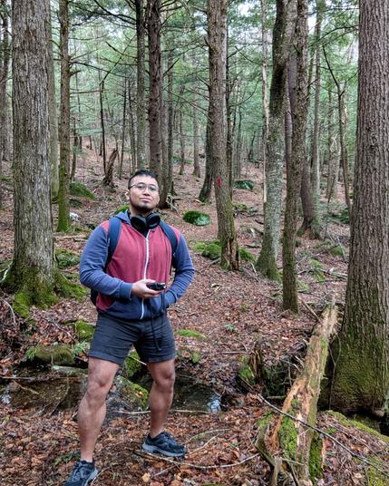 Me again in the woods on a different day.