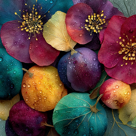 Goblin Hues: A Watercolor Dream

Preview:

Step into a twilit glen where colors bleed like overripe, forbidden fruit, and unseen merchants hawk their irresistible, dangerously enchanting wares. This is not a tale told in sharp, defined lines, but a fluid, haunting dream rendered in the soft, bleeding hues and diffused, evocative textures of abstract watercolor.

Journey with two sisters as they navigate a world shimmering with alluring whispers and shadowy temptations. When one succumbs to a taste of a magic too sweet and perilous, the other must brave the goblin market's chaotic beauty and its terrifying embrace. Experience a visually poetic odyssey of innocent desire, sisterly devotion, and the consuming power of sacrifice, where every wash of vibrant, transparent color tells a story of peril, love, and redemption.

Can purity be reclaimed once stained by such an enchanting poison? A beautiful, flowing visual poem that whispers of hidden dangers, unbreakable bonds, and the intoxicati
