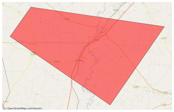 Tornado Warning - Lafayette, #MS; #Pontotoc, #MS; #Union, #MS - NWS Shreveport LA
