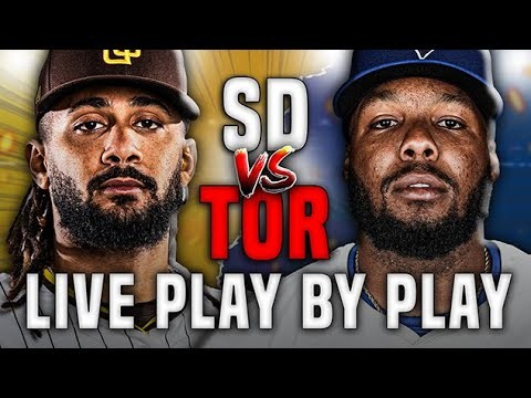 TORONTO BLUE JAYS vs. SAN DIEGO PADRES - LIVE Play By Play (May 20 2025)