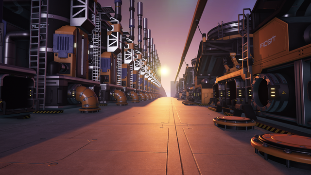 View of the new Fuel Refinery construction. Refineries on the left, Blenders on the right.