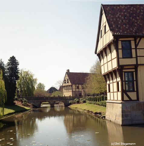 Das Wasserschloss Steinfurt im Münsterland