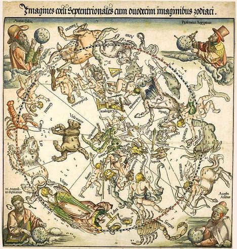 Dürer's str map of the Northern Hemispher