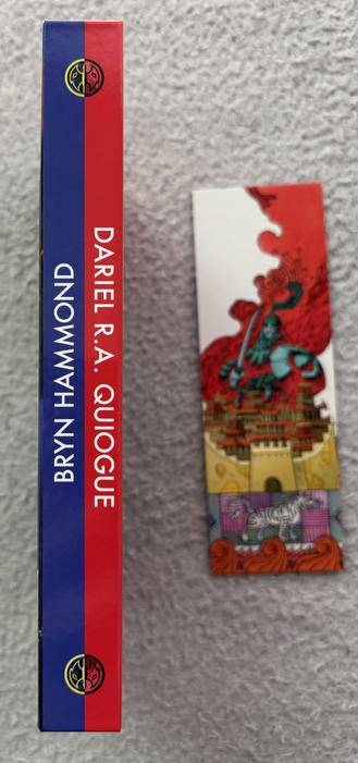 The books spine, showing both author names back-to-back.
