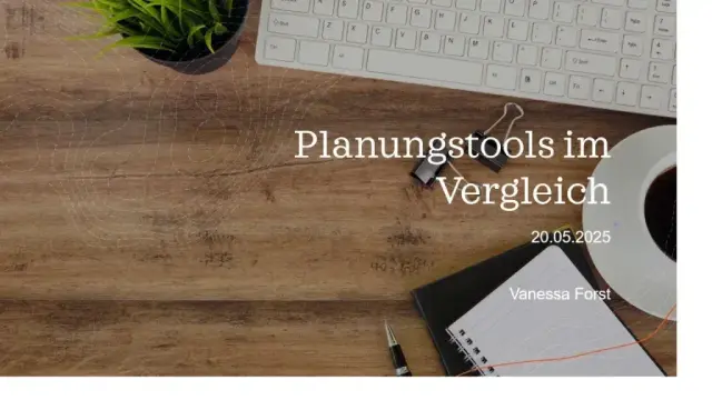 Artikelbild zum Vortrag "Planungstools im Vergleich" von Vanessa Forst, 4C