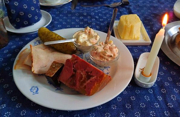 Das Frühstück ist serviert