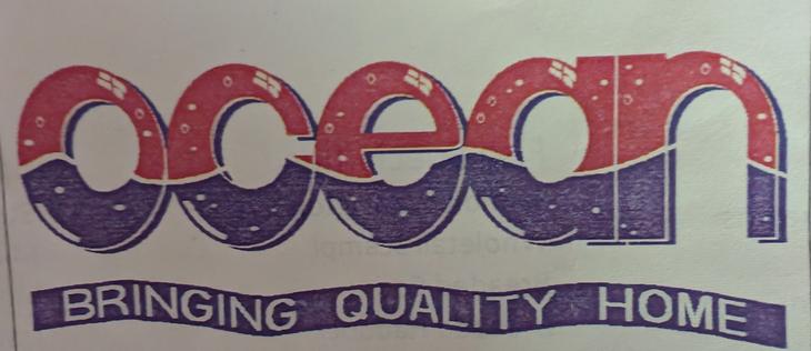 Logo of a frozen food company called Ocean
 It looks a lot like the Ocean logo.