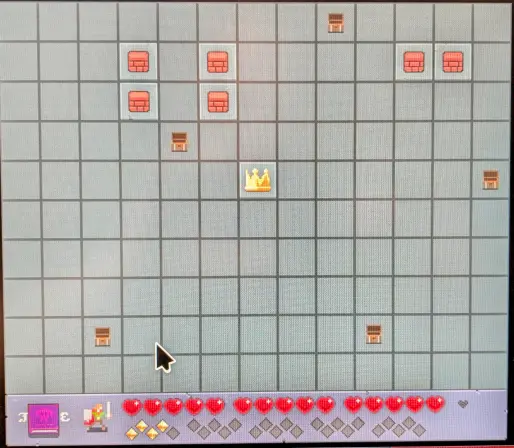 A "screenshot" of the free "Minesweeper on steroids" game Dragonsweeper.
Anything is solved, just the crown is left to take.