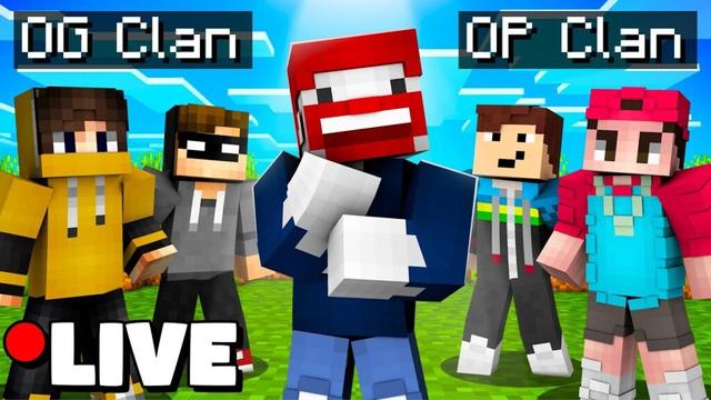 ICH GEHE in CLAN ______ (Minecraft Helden 2 Livestream)