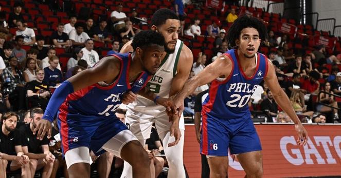 Sixers’ Jared McCain and Justin Edwards receive NBA All-Rookie Team votes