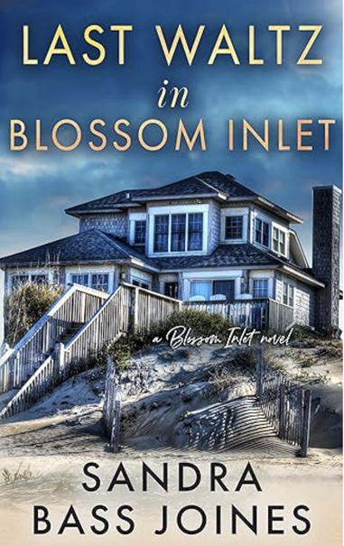 book cover. A big older house along the beach