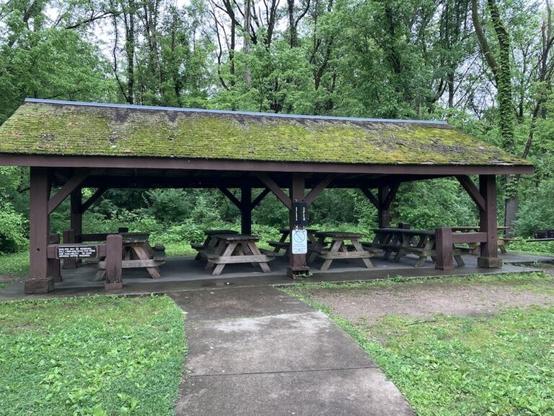 Photo of a picnic shelter