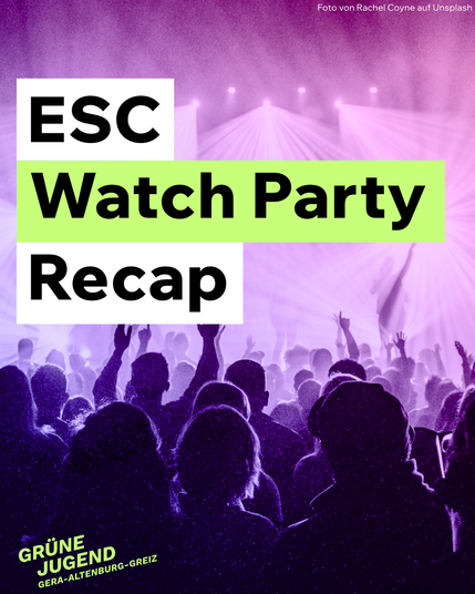 Sharepic „ESC-Watchparty-Recap“