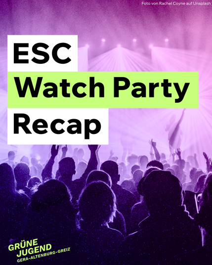 Sharepic „ESC-Watchparty-Recap“