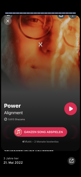 Screenshot von Shazaam von vor 3 Jahren