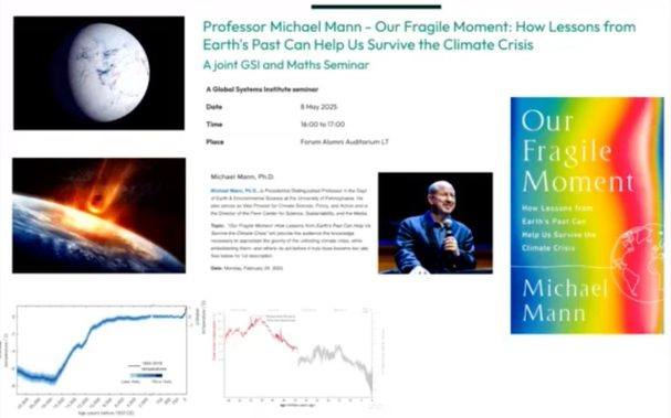 Screenshot of opening slide