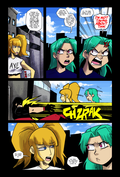 Isis and Dee Dee's important convo is interrupted by work.