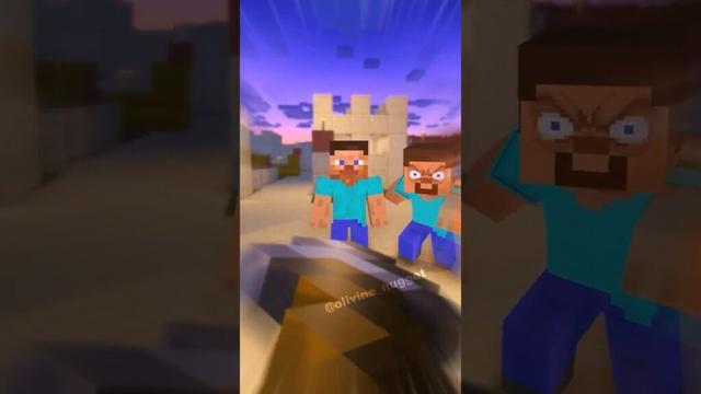 初めてのマインクラフト【矢】🏹POV: first time playing minecraft⛏️Minecraft Animation